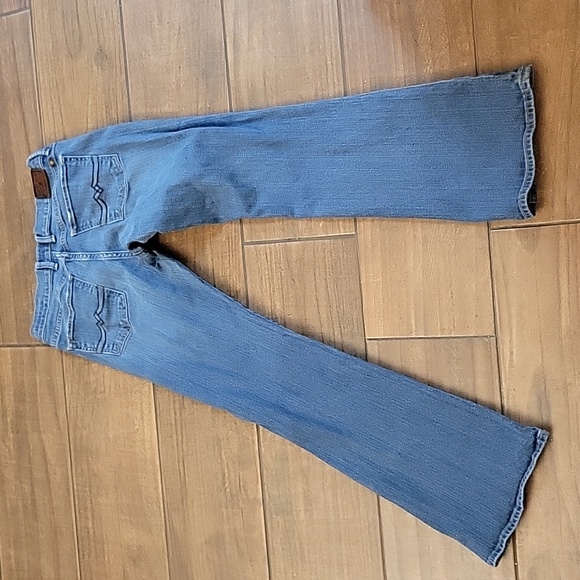 Lucky Brand Sweet'N Low bootcut denim blue jeans stretch Size 4 / 27 Ankle EUC… - Picture 4 of 8